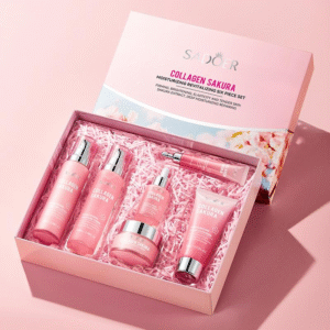 Collagen Sakura Moisturizing Revitalizing Six Piece Set