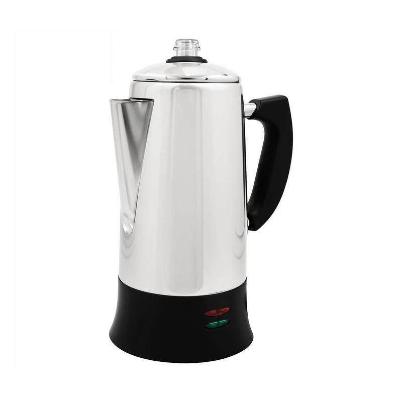 Elite Cuisine 12-Cup Cordless Electric Coffee Percolator