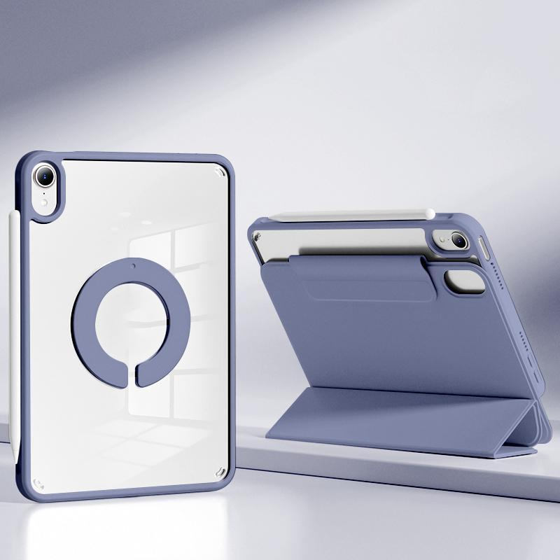 Solid Color Tablet Case (1 Count), Slim Hard Translucent Back Cover, Tablet Protective Cover, Tablet Accessories Compatible with Ipad Air Pro Mini