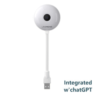 2MP Lollipop-Shaped Wireless Baby Monitor, 1080P HD Smart Camera with Two-Way Audio and Rotatable View – Ideal for Crib Monitoring and Pet Surveillance High Chair Nursery