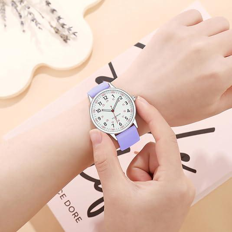 Nurse Watch for Women Waterproof Analog Silicone Watch with Second Hand Nursing Watch - Image 11
