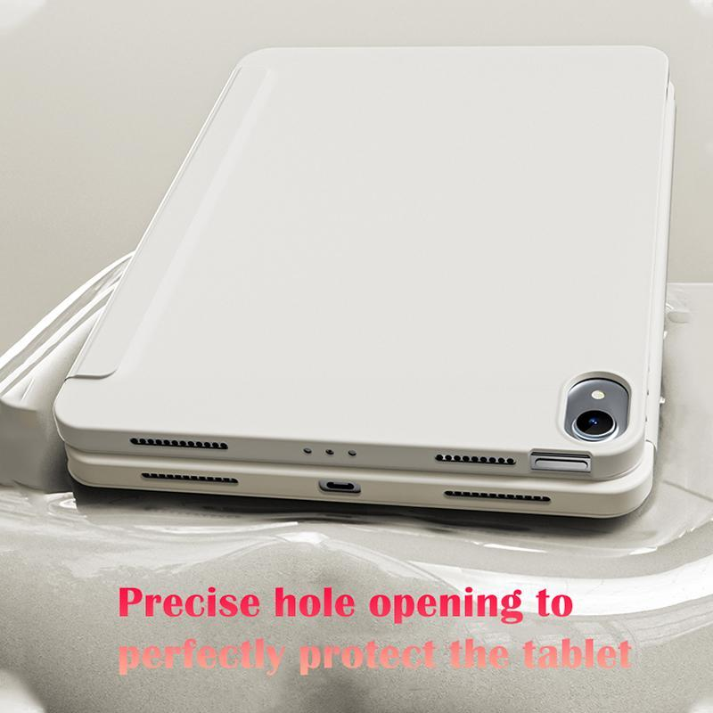 Magnetic Auto Sleep/Wake Tablet Case, 1 Count Soft TPU Back Protective Cover, Tablet Protector Compatible with Ipad, Durability