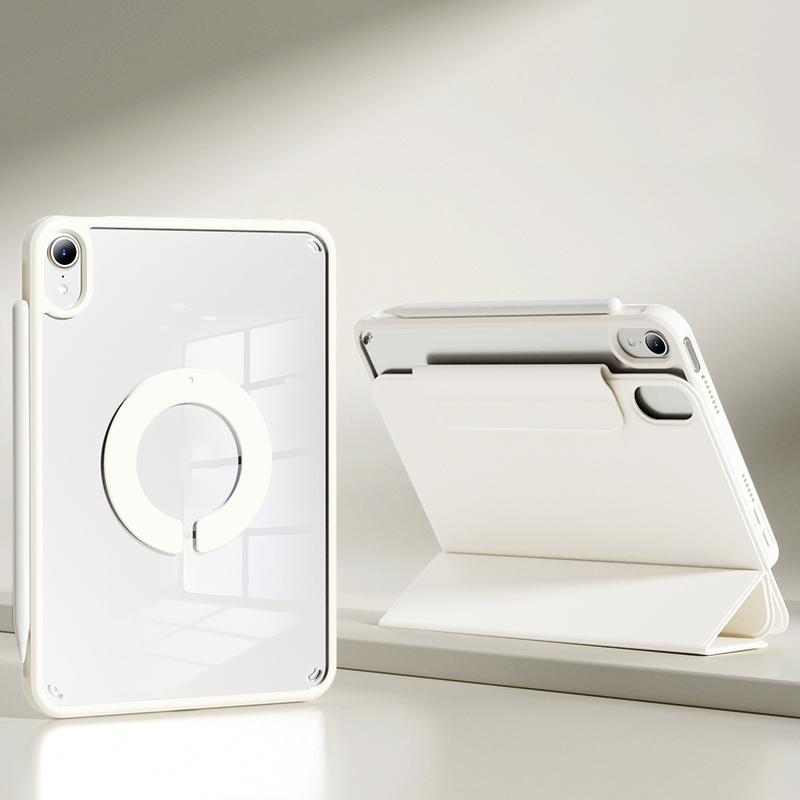 Solid Color Tablet Case (1 Count), Slim Hard Translucent Back Cover, Tablet Protective Cover, Tablet Accessories Compatible with Ipad Air Pro Mini