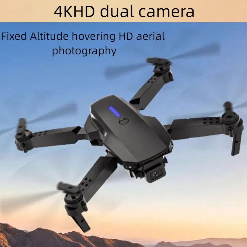 Folding Aircraft Model, Equipped with 1080P/4K HD Camera, 360° Reversal, Flight Duration of 40 Minutes Birthday Gift Drones Fje88