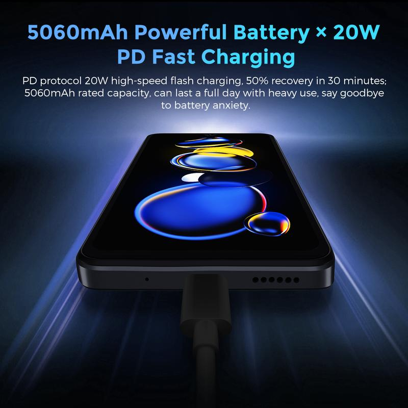 MIRO C69M Pro 6.9″ Large Screen Android 15 120Hz Display 16(8+8)GB RAM 256GB Storage 50MP Camera 5160Mah Battery Smartphone