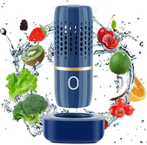 Fruit and Vegetable Cleaning Machine – USB Wireless Food Purifier for Washing Fruits, Vegetables, Rice, Meat & Tableware with Easy Cleaning Feature Springtok Water Kitchen Tool