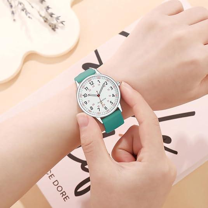 Nurse Watch for Women Waterproof Analog Silicone Watch with Second Hand Nursing Watch - Image 9
