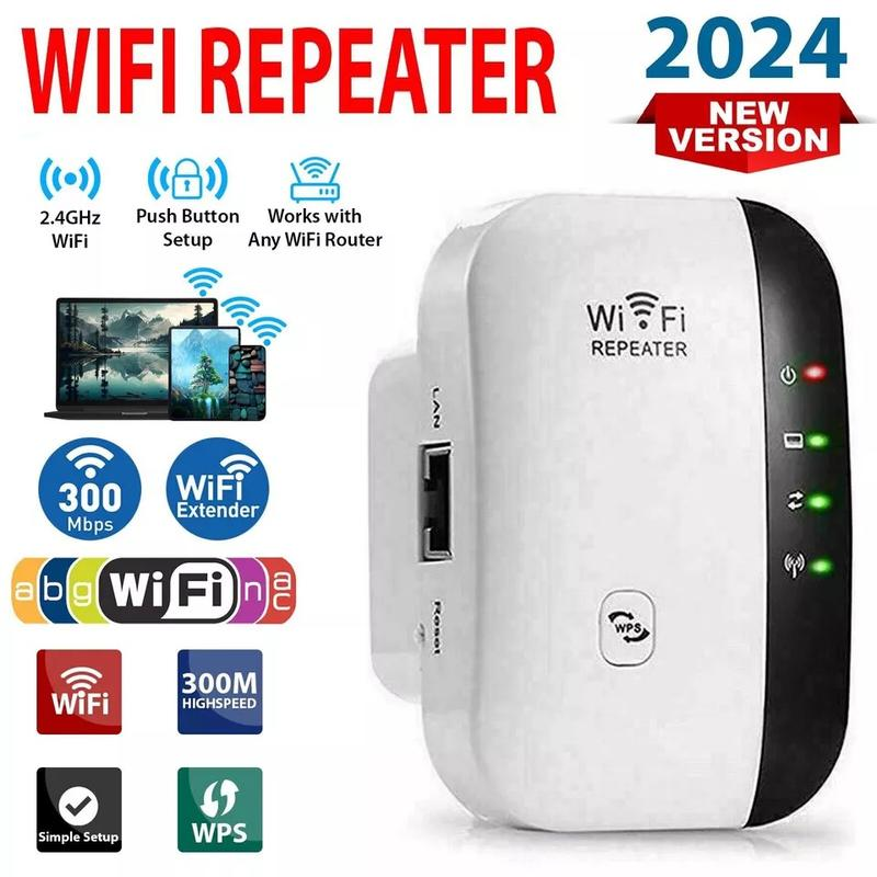 Latest Wifi Extender Covers up to 3650 Sq. Ft and 45 Devices Internet Booster with Ethernet Port Quick Setup Home Wireless Signal Booster