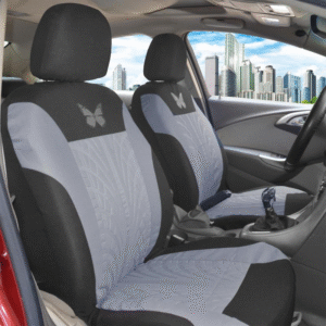 Universal Car Seat Cover for 5 Seats, Butterfly Pattern Car Seat Protector, Car Interior Accessories Seat Cover for Car