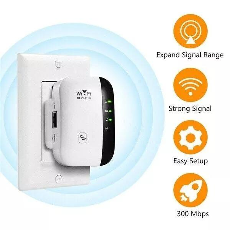 Latest Wifi Extender Covers up to 3650 Sq. Ft and 45 Devices Internet Booster with Ethernet Port Quick Setup Home Wireless Signal Booster - Image 3