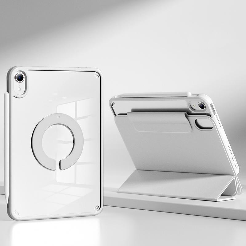 Solid Color Tablet Case (1 Count), Slim Hard Translucent Back Cover, Tablet Protective Cover, Tablet Accessories Compatible with Ipad Air Pro Mini