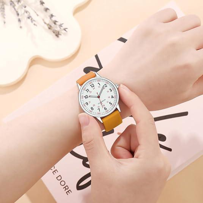 Nurse Watch for Women Waterproof Analog Silicone Watch with Second Hand Nursing Watch - Image 10