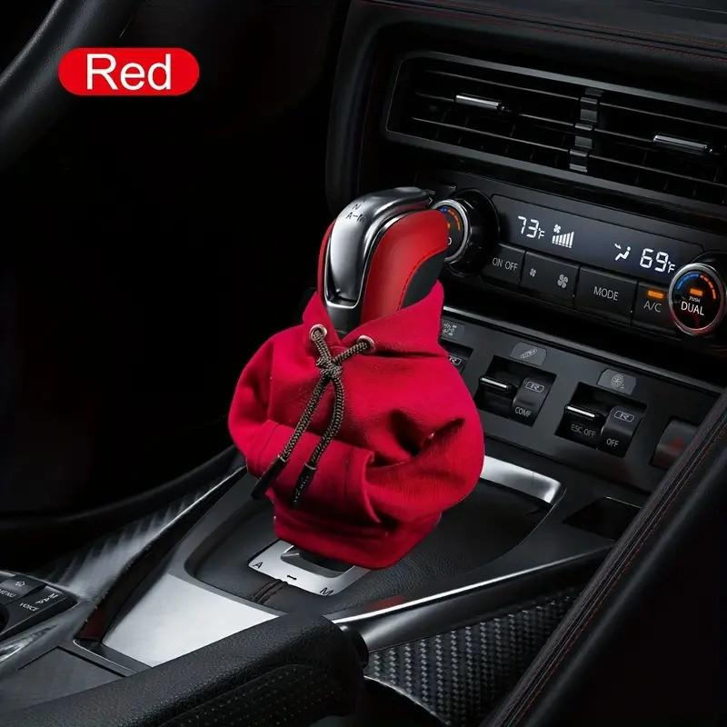 Car Gear Shift Knob Hoodie Cover, Hand Brake Cover, Funny Gear Shift Knob Protective Cover Cute Car