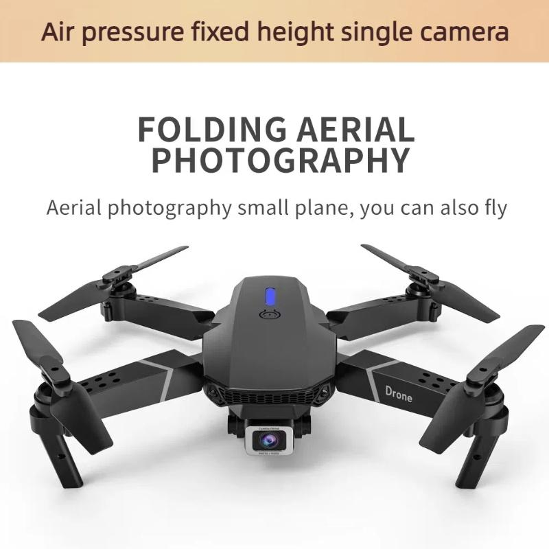 Folding Aircraft Model, Equipped with 1080P/4K HD Camera, 360° Reversal, Flight Duration of 40 Minutes Birthday Gift Drones Fje88
