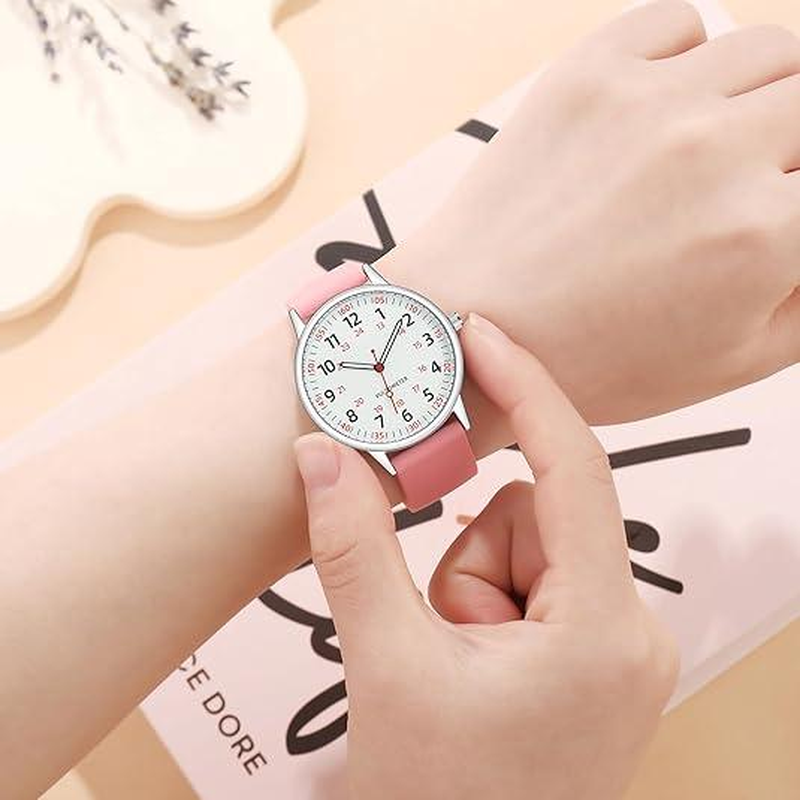 Nurse Watch for Women Waterproof Analog Silicone Watch with Second Hand Nursing Watch - Image 12