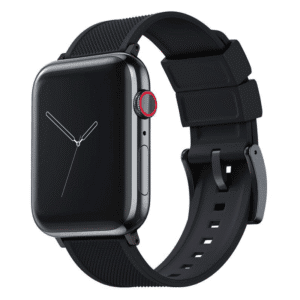 Apple Watch Elite Silicone Black Watch Band