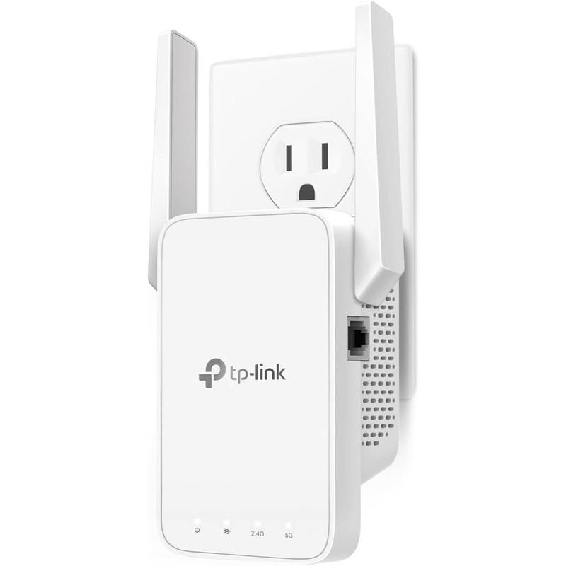 Tp-Link AC1200 Wifi Extender, 2024 Wirecutter Best Wifi Extender, 1.2Gbps Home Signal Booster, Dual Band 5Ghz/2.4Ghz, Covers up to 1500 Sq.Ft and 30 Devices ,Support Onemesh, One Ethernet Port (RE315) - Image 2