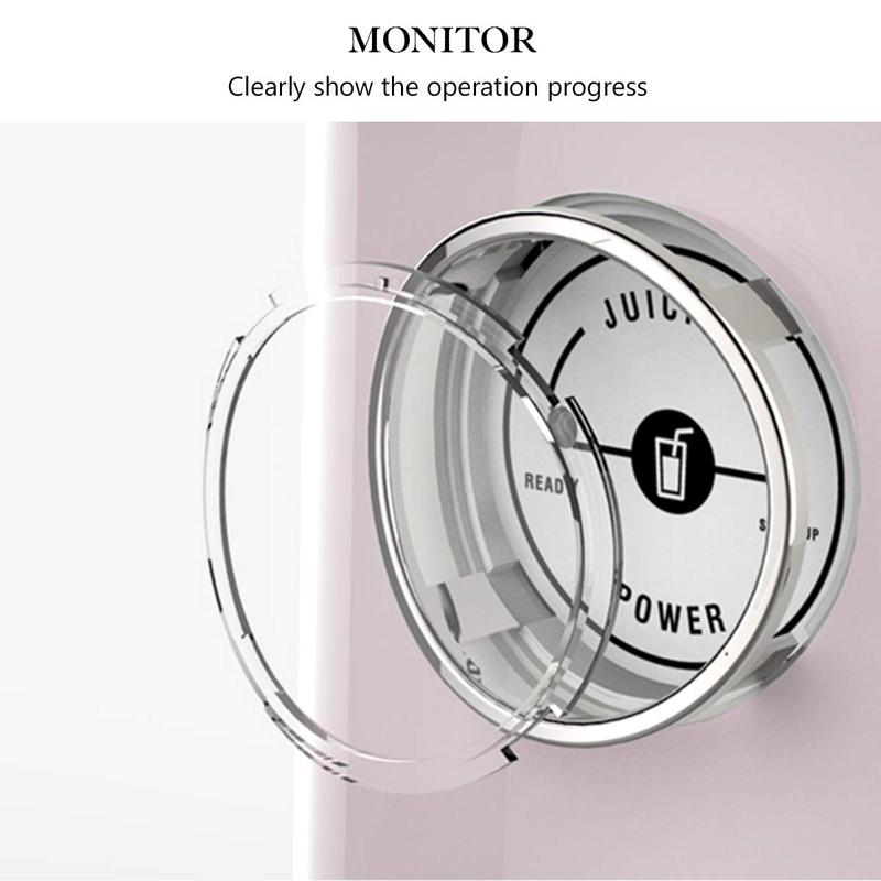 Smoothie Blender, Personal Blender for Shakes and Smoothies, with 6 Sharp Blades, 21Oz Travel Cup and Lids,Pink Machine,Function Blender Juicer