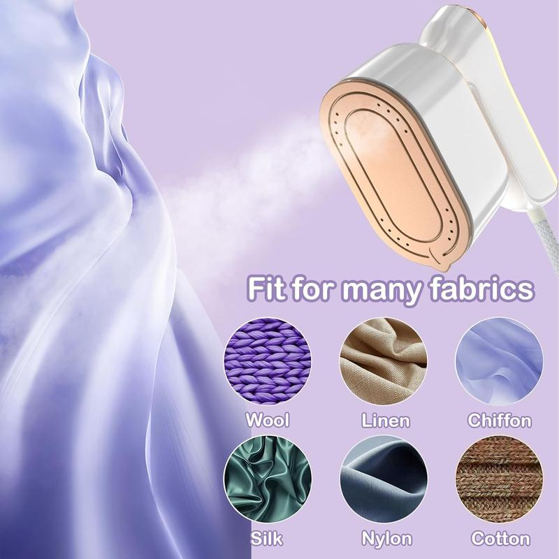 Mini Travel Steamer Iron – Portable Clothes Iron for Home, Dorm & Travel – Compact Design for Quick Touch-Ups – Essential Garment Steamer Cloudsteam