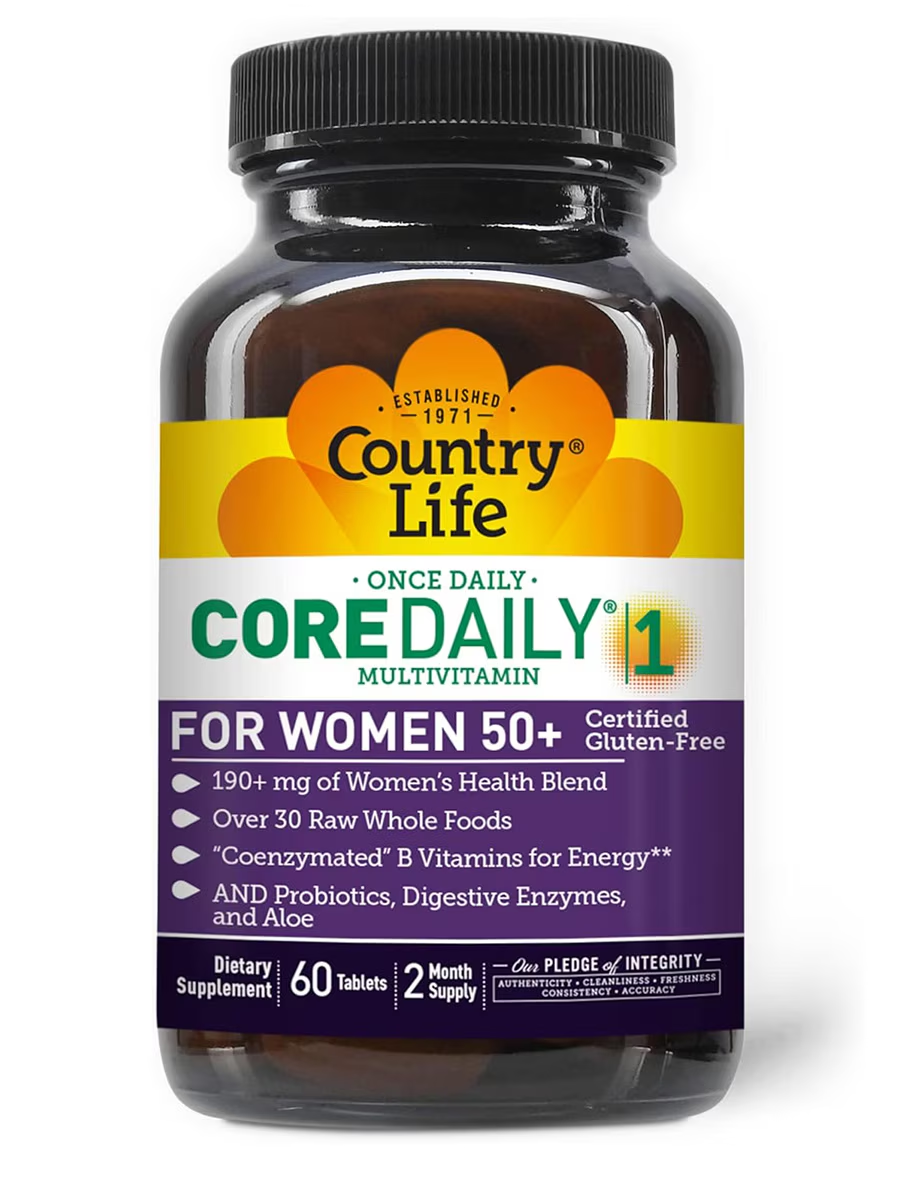 Core Daily 1® Multivitamin for Women 50+ – 60 Tablets