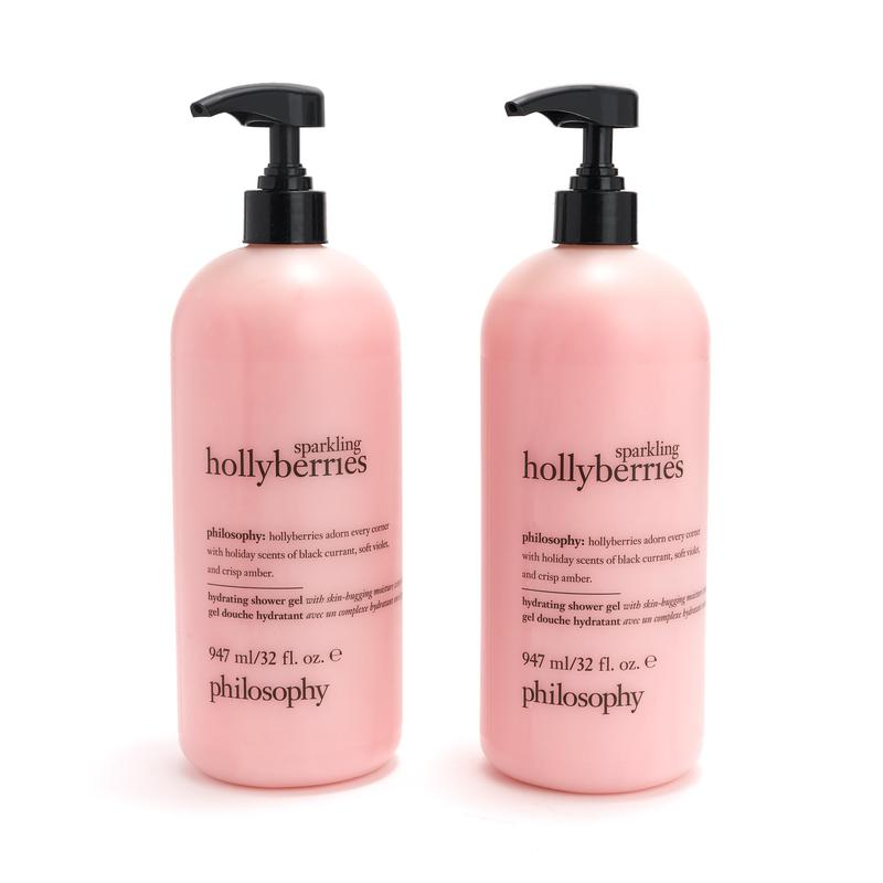 Philosophy Supersize Holiday Treats Shower Gel 32Oz Duo