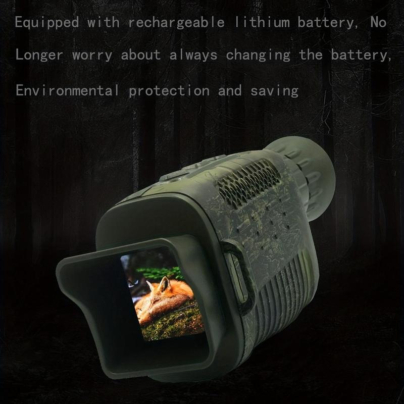 Mini Pocket 4K Hd Infrared Monocular Night Vision Tool, Portable Outdoor Sports Binoculars, Outdoor Accessories, Solocamping, Bikepacking, Glamping, Summer Gift, Camping Essentials, Telescope, Camping Accessories