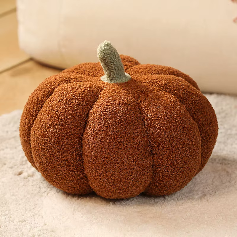 20CM Hot Sale Plush Pumpkin Toys Soft Stuffed Plant Plushie Pillow Cushion Home Party Halloween Decoration Kids Gifts
