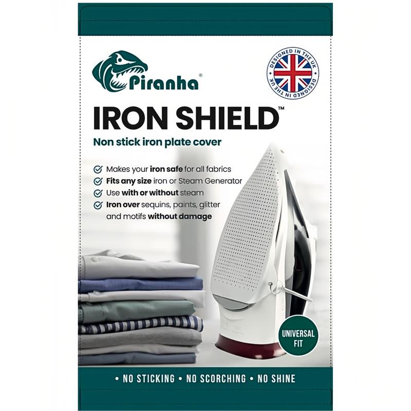 Piranha Iron Shield – Non-Stick Iron Cover for Ironing Protection
