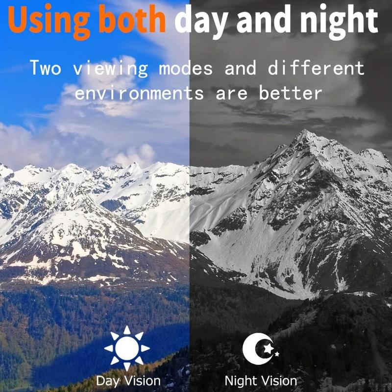 Mini Pocket 4K Hd Infrared Monocular Night Vision Tool, Portable Outdoor Sports Binoculars, Outdoor Accessories, Solocamping, Bikepacking, Glamping, Summer Gift, Camping Essentials, Telescope, Camping Accessories