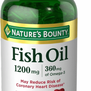 Fish Oil Omega 3 Supplements - Supports Heart Health, 1200 Mg Fish Oil, Omega-3, 200 Softgels (Pack of 1)