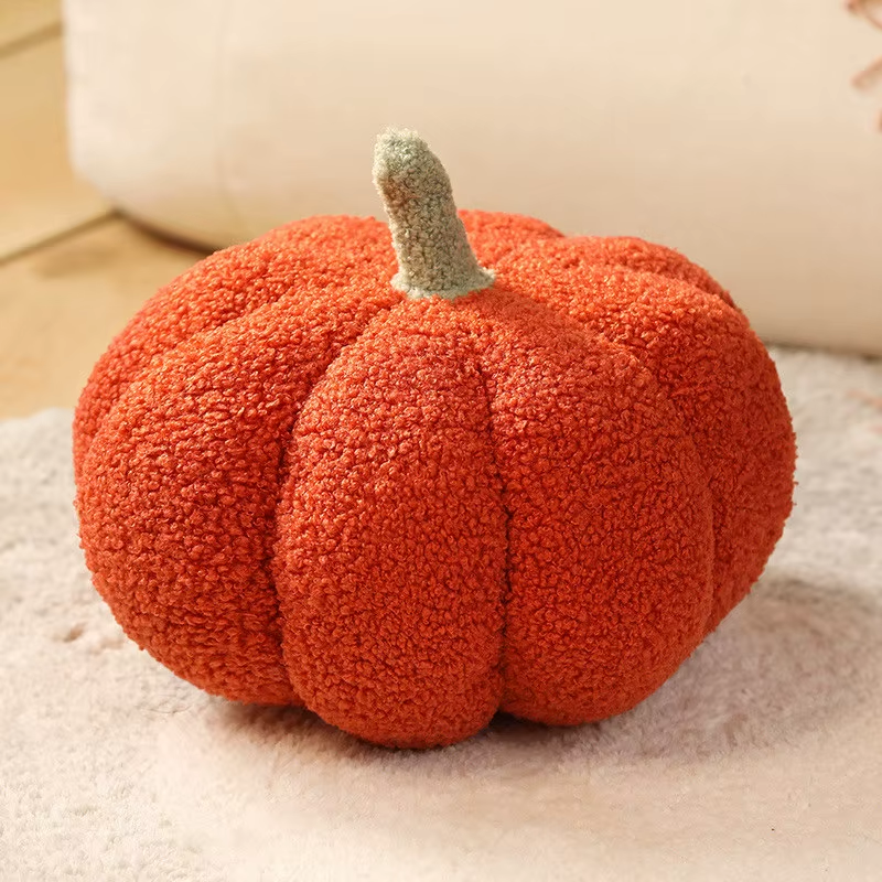 20CM Hot Sale Plush Pumpkin Toys Soft Stuffed Plant Plushie Pillow Cushion Home Party Halloween Decoration Kids Gifts