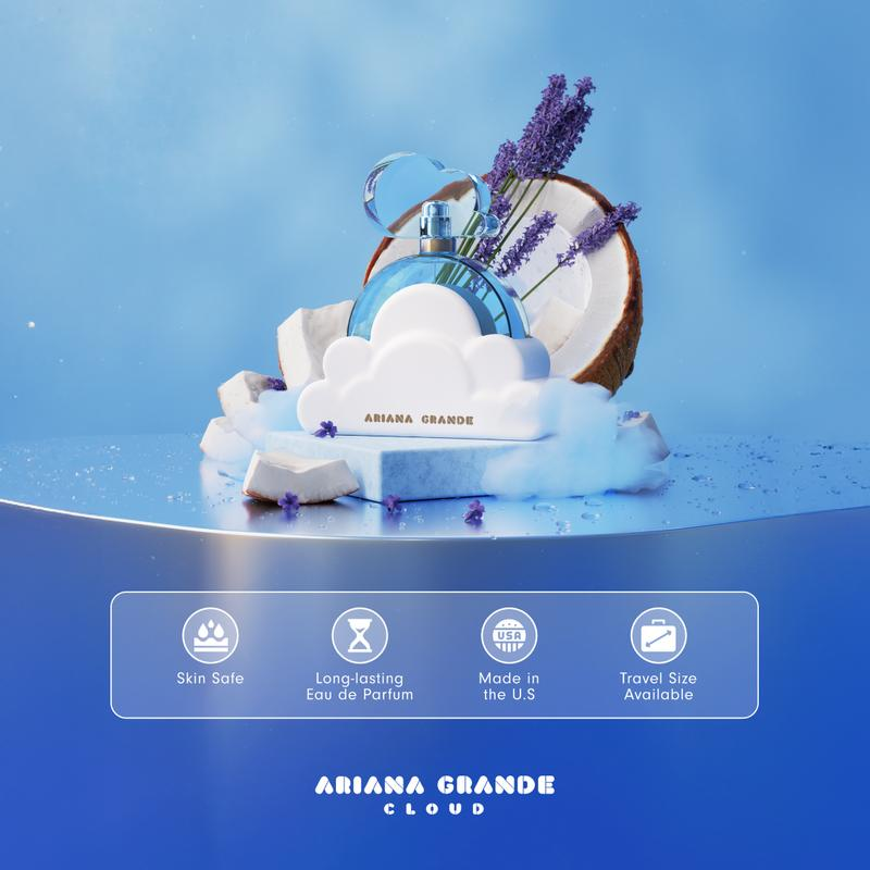 Ariana Grande CLOUD Eau De Parfum | the Uplifting Fragrance | 3.4 OZ | 1.7 OZ | 1 OZ | 0.33 OZ