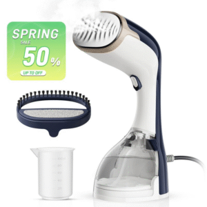 Travel Steam Iron,1200W Portable Steam Iron for All Fabrics,30 Seconds Heat Up, Fast Wrinkle Removal,300Ml Handheld Garment Steam Iron for Home,Office (Only for 120V)，0Ml Handheld Garment,Father'S Day Gifts for Dad