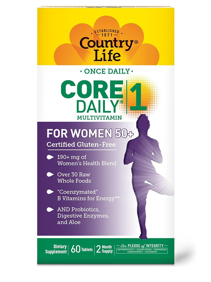 Core Daily 1® Multivitamin for Women 50+ – 60 Tablets