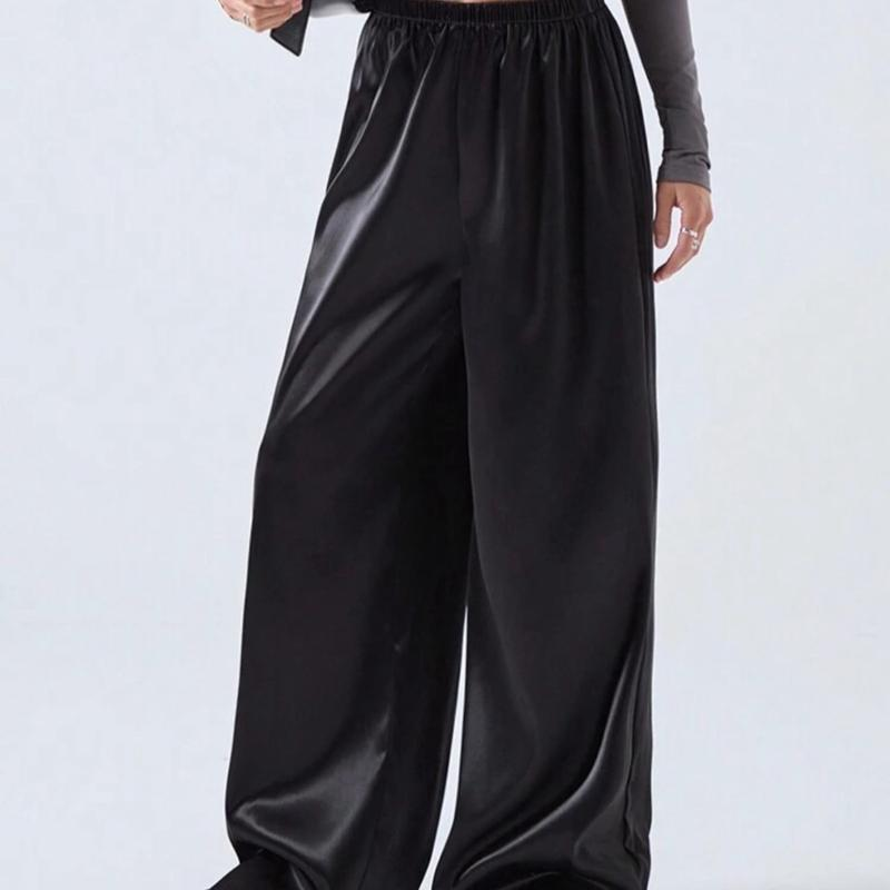 Women’S Winter Pallazzo Leathe Trouser – Fashionable Bottom for Ladies – Womenswear