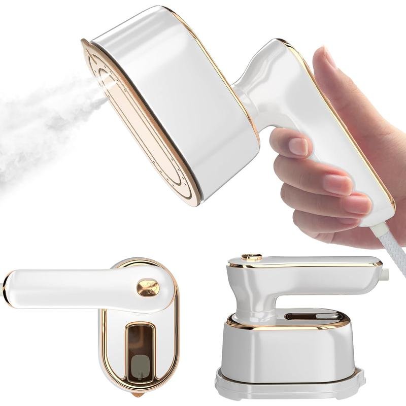 Mini Travel Steamer Iron – Portable Clothes Iron for Home, Dorm & Travel – Compact Design for Quick Touch-Ups – Essential Garment Steamer Cloudsteam