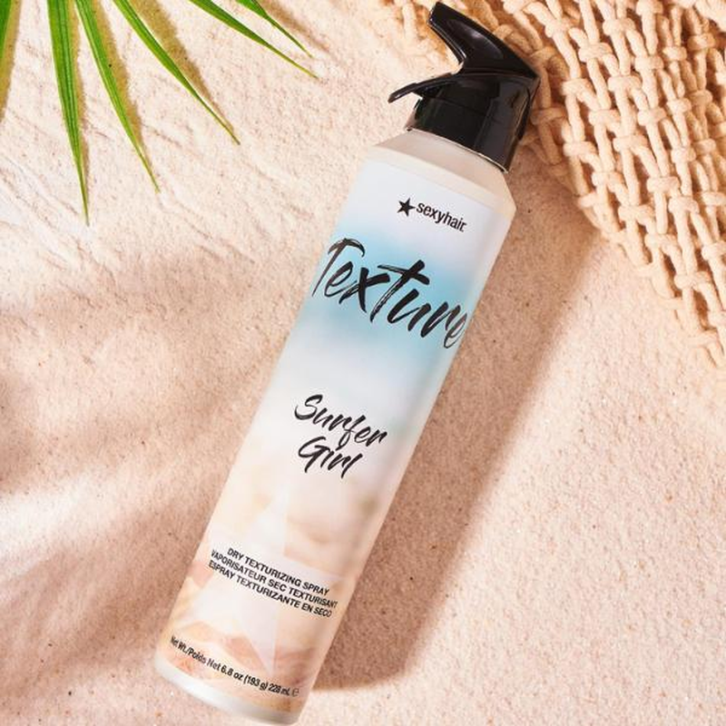 Sexyhair Texture Surfer Girl Dry Texturizing Spray | Buildable Texture & Volume | Style Memory & Low Hold | Lightweight, Invisible Formula | Coconut Scent | 6.8 Oz - Image 4
