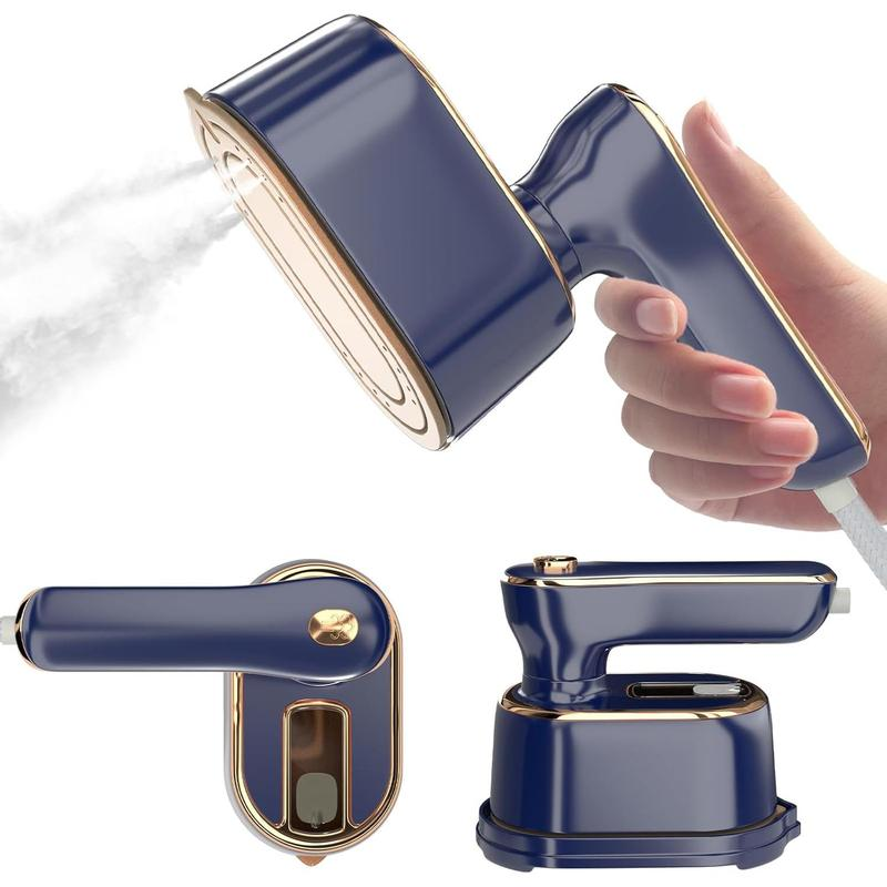 Mini Travel Steamer Iron – Portable Clothes Iron for Home, Dorm & Travel – Compact Design for Quick Touch-Ups – Essential Garment Steamer Cloudsteam